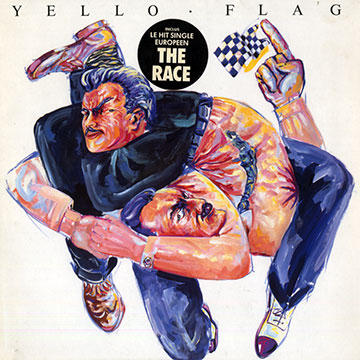 Yello flag,Boris Blank , Dieter Meier