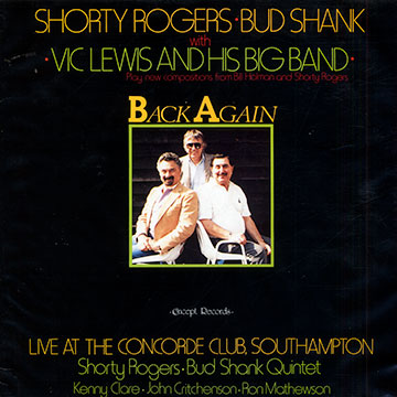 Back again,Shorty Rogers , Bud Shank