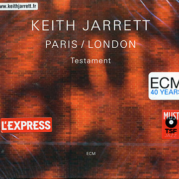 TESTAMENT        PARIS / LONDON,Keith Jarrett