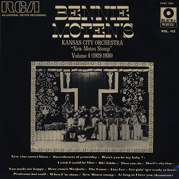 Bennie Motens' Kansas City Orchestra vol.4,Bennie Moten