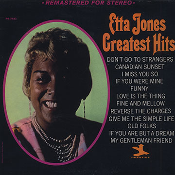 Greastest hits,Etta Jones