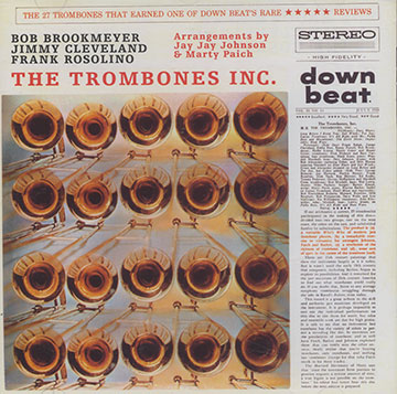 The trombones inc.,Bob Brookmeyer , Jimmy Cleveland , Frank Rosolino