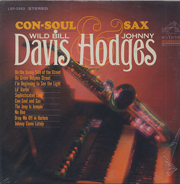 Con soul and Sax Wild Bill Davis and Johnny Hodges,Wild Bill Davis , Johnny Hodges