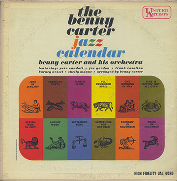 The Benny Carter Jazz Calendar,Benny Carter