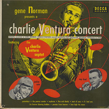 Charlie Ventura Concert,Charlie Ventura