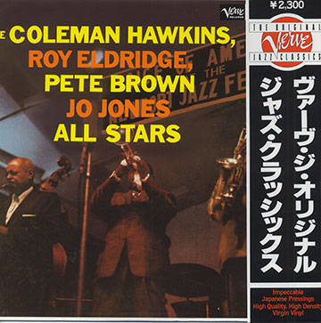 AT NEWPORT,Pete Brown , Roy Eldridge , Coleman Hawkins , Jo Jones