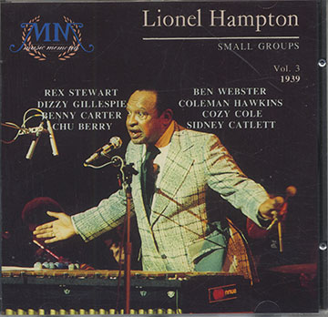 SMALL GROUPS Vol.3-1939,Lionel Hampton