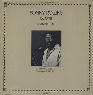 STUTTGART 1963,Sonny Rollins