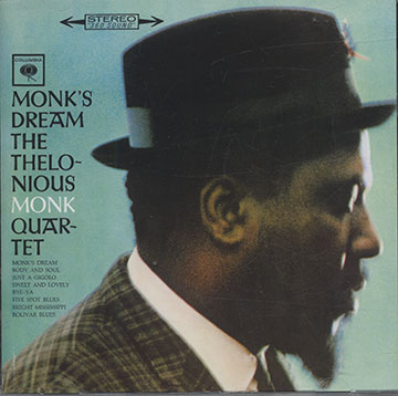 MONK'S DREAM THE THELONOUS MONK QUARTET,Thelonious Monk