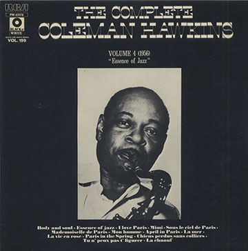 ESSENCE OF JAZZ Vol.4,Coleman Hawkins