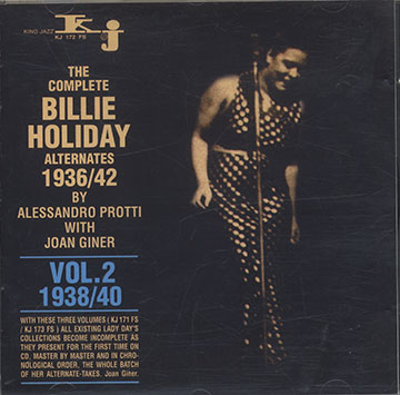 The Complete Alternates 1936-1942 Vol.2 1938/40,Billie Holiday
