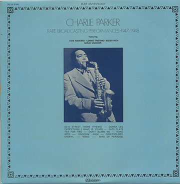 Rare Broadcasting Performances 1947/1948,Charlie Parker