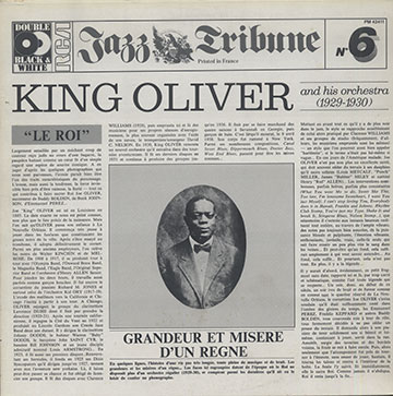 King Olivier and his orchestra 1929-1930,King Oliver