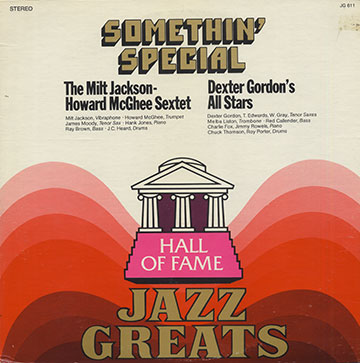 Somethin Special,Dexter Gordon , Milt Jackson