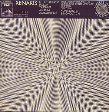 XENAKIS,Iannis Xenakis