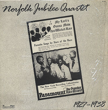 Norfolk Jubilee Quartet, Norfolk Jubilee Quartet