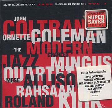 Jazz Legends Vol.1,Ray Charles , John Coltrane , Hank Crawford , Roland Kirk , Yusef Lateef , Herbie Mann , Les McCann , Charlie Mingus , David Newman
