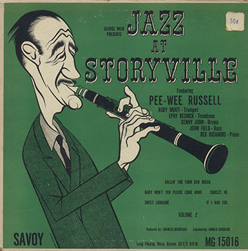 JAZZ AT STORYVILLE Vol. 2,Pee Wee Russell
