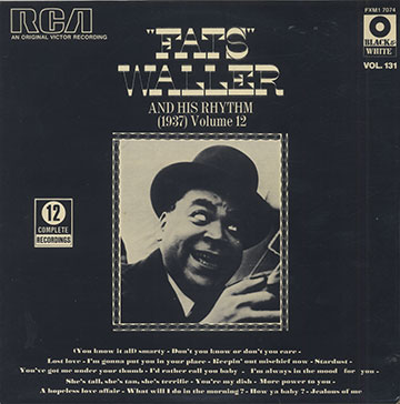 AND HIS RHYTHM VOL.12,Fats Waller
