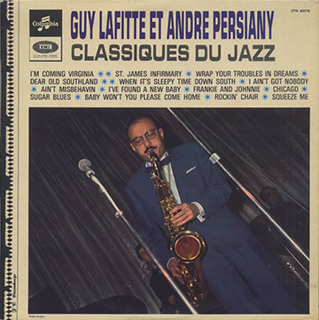 Classiques du Jazz,Guy Lafitte , Andre Persiany