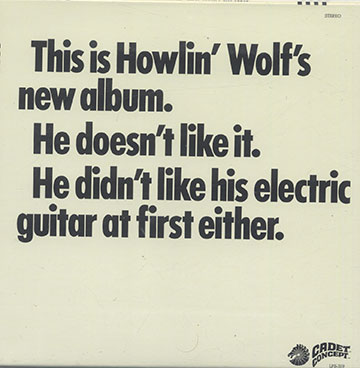 THE HOWLIN'WOLF ALBUM,Howlin' Wolf
