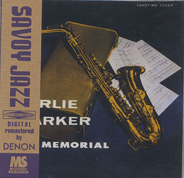 CHARLIE PARKER MEMORIAL VOL.2,Charlie Parker