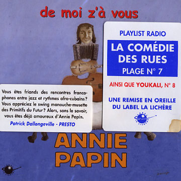 de moi z'a vous,Annie Papin