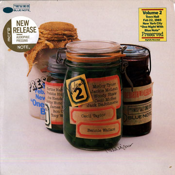 One night with Blue Note volume 2,Jack DeJohnette , Cecil McBee , Jackie McLean , Woody Shaw , Cecil Taylor , McCoy Tyner , Bennie Wallace
