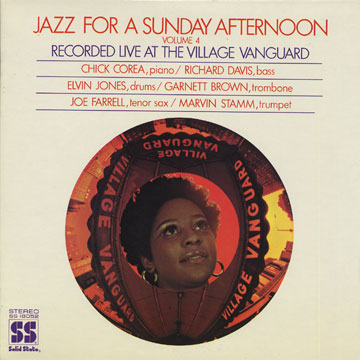 Jazz for a sunday afteroon (volume 4),Garnett Brown , Chick Corea , Richard Davis , Joe Farrell , Elvin Jones , Marvin Stamm