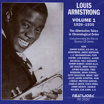 vol. 1 (1926 - 1935) the alternative Takes,Louis Armstrong