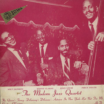 And the Modern jazz Quartet,Kenny Clarke , Percy Heath , Milt Jackson , John Lewis