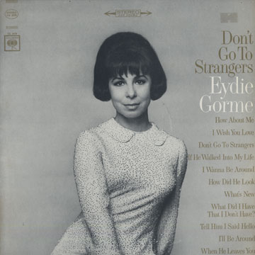 Don't go to strangers,Eydie Gorme