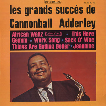 les plus grands succs de Cannonball Adderley,Cannonball Adderley