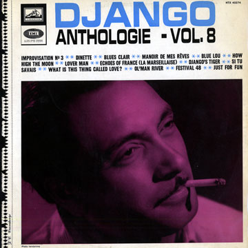 Django Anthologie volume 8,Django Reinhardt