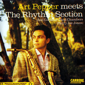 meets the rhythm section,Art Pepper