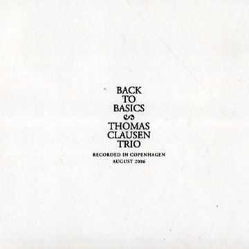 Back to Basics,Thomas Clausen