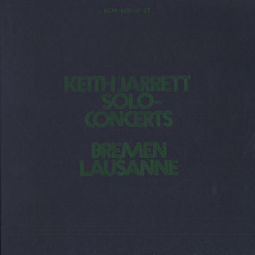 Solo-concerts Bremen Lausanne,Keith Jarrett