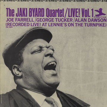 The Jaki Byard Quartet /Live ! Vol. 1,Jaki Byard