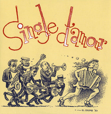 Single D'amour,Simone Bultiauw , Medard Ferrero ,  Les Primitifs Du Futur , Gus Viseur