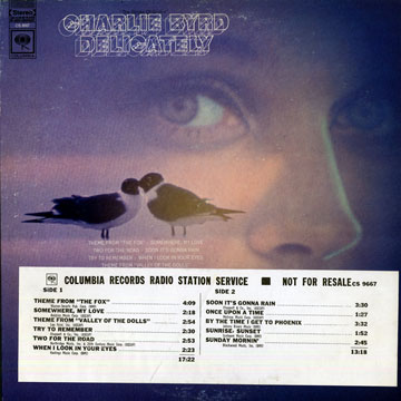 Delicately,Charlie Byrd