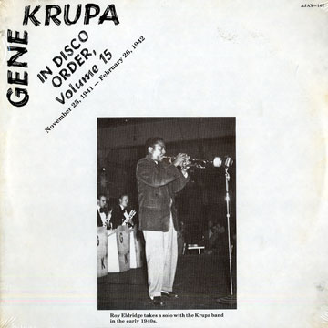 In disco order.  vol.15,Gene Krupa