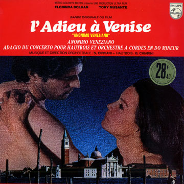 L'adieu  Venise,Stelvio Cipriani , Alessandro Marcello