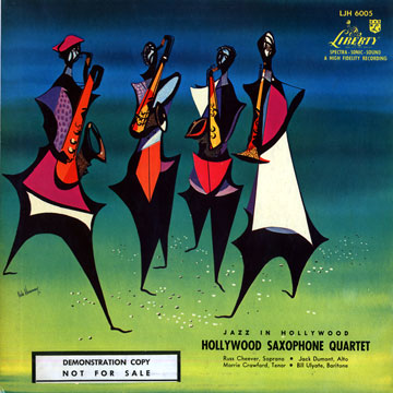 Hollywood Saxophone Quartet,Russ Cheever , Morie Crawford , Jack Dumont , Billy Ulyate
