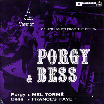 Porgy and Bess,Frances Faye , Mel Torme